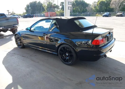 2005 BMW M3 from USA, damaged, VIN WBSBR93435PK09354